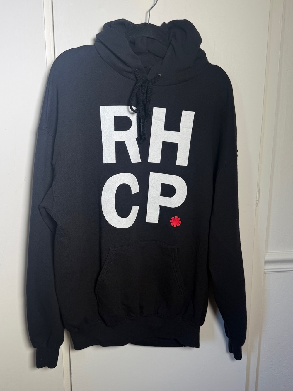Red Hot Cili Peppers Black Graphic Hoodie - Men 2XL Concert